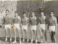 De izda. a dcha.: Jorge Guilln, Juanjo Moreno, ngel Troc, -, Carmelo Martnez y Ambrosio Querol