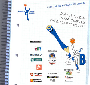 Ampliar Foto: I Concurso de dibujo "Zaragoza, una ciudad de baloncesto" 2007