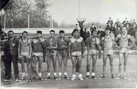 H. García (árbitro), Vicente Lorente, Iranzo, Alarcón, Vitaller, Félix Marugán, Ranera, Villacampa, Lázaro